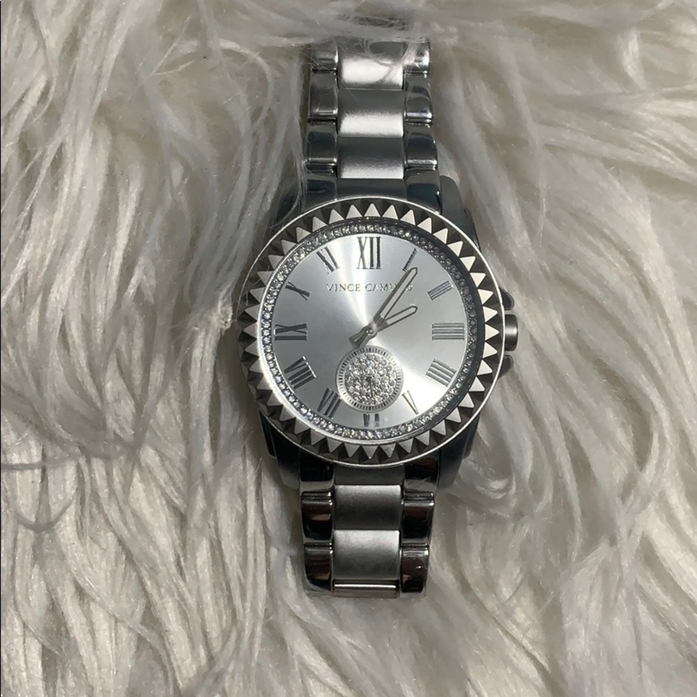 Silver Vince camuto watch